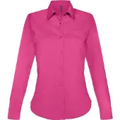 Kariban Jessica K549 Damesblouse Lange Mouwen Regular Fit | Maat: XXXL