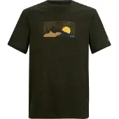 Regatta Heren Fingal T-shirt met korte mouwen en gemêleerde print