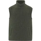 Spasso Mouwloos sherpa herenjasje SP603 - Forest Khaki - XL