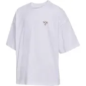 Hummel Shirt 'Silly' donkerbeige / blauw / wit