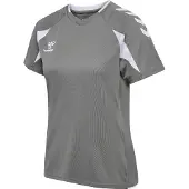 Hummel Functioneel shirt 'Core 2.0' stone grey / wit