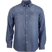 Kariban K519 Heren denim overhemd lange mouwen