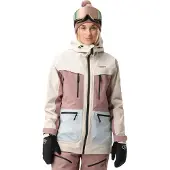 CLWR ColourWear Transfer Ski/snowboard jas Dames Taupe dessin L/40