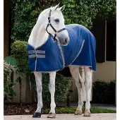 Horseware Stable Sheet 0 gr Navy/Grey &Silver - 6.6 - Regendeken | Staldekens paard