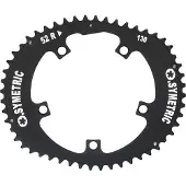 O.SYMETRIC Road Ovaal kettingblad 52T 10/11-speed Outer 130BCD 2022 Kettingbladen