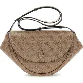 GUESS Schoudertas 'Sac à Rabat Coleen Monogramme Latte Logo II' beige