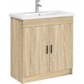 vidaXL Badwasbak Chroom 81 x 40 x 17,5 cm Metaal