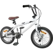 vidaXL BMX Fiets 16 Inch voor 5-8 jaar oud Wit