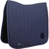 Kentucky Horsewear Horsewear - Zadeldek - Zadeldoek plaited 3D logo - Dressage - Marine