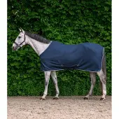 Waldhausen Economic Cross Surcingles Fleece Paardendeken Blauw 155 cm