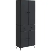 vidaXL 2 st Zwart