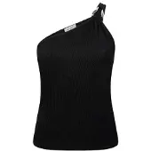 Aaiko Dames Tops & T-shirts Dyani Structure Pes 564 - Zwart - Maat XL