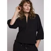 Summum Woman Top Punto Milano Black Maat: 36 | Blouses Outlet | Dames | Zwart