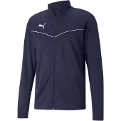 Puma Trainingsjack 'TeamRise' donkerblauw