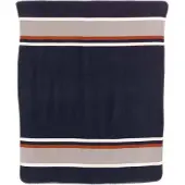 Vivaraise Gebreide plaid Marine - 140 x 185 cm