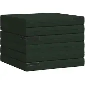 vidaXL Vouwbare Sofa Bed 70 x 67 x 48 cm Donkergroen