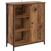 vidaXL Dressoir Oud Hout 70 x 30 x 80 cm Bewerkt hout