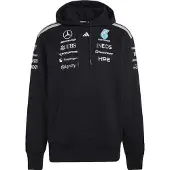 Adidas Sportsweatshirt 'Mercedes-AMG Petronas Formula 1 Team' lichtblauw / zwart / wit