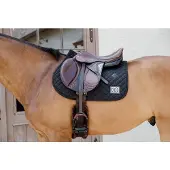 Kentucky Horsewear Horsewear - Zadeldoek diamond wedstrijd met 2 nummer jumping zwart