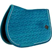 Kentucky Horsewear Horsewear - Velvet Zadeldoek - Zadeldekje - Jumping - Smaragd
