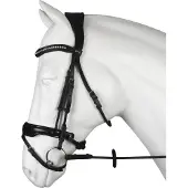 Horka Favorit hoofdstel Kleur: zwart, Maat paard: full