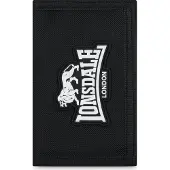 Lonsdale Arnfield portemonnee zwart/wit