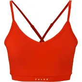 Falke Perform Better Light Support voor laag activiteitsniveau functioneel sportbeha dames oranje - maat M