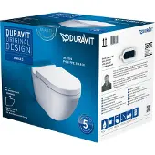 Duravit Starck 3 Durafix Wandcloset Combipack met Soft-close zitting