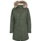 Trespass - Dames Faithful Waterdichte Jas (Groen)