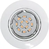 Eglo Peneto - Inbouwspotje - LED - Ø87mm. - Wit - Set 3 Spots - Richtbaar