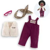 Corolle poppenkleding chique ontdekkingsreiziger set 36cm accessoire.