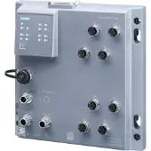 Siemens 6GK52080HA002AS6 6GK5208-0HA00-2AS6 Industrial Ethernet Switch 10 / 100 MBit/s