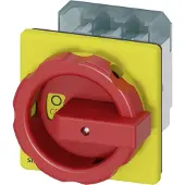 Siemens Lastscheidingsschakelaar Rood, Geel 3-polig 35 mm² 63 A 690 V/AC 3LD25040TK53