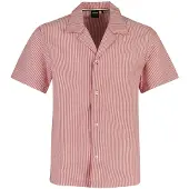 HUGO BOSS Poloshirt BOSS Black rood gestreept normale fit