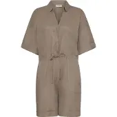 Fransa Jumpsuit 'FRPosy' donkerbeige