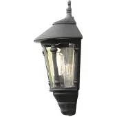 Konstsmide Virgo 569-750 Buitenlamp (wand) Spaarlamp, LED E27 60 W Zwart