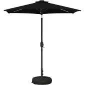 vidaXL Tuinhaard met LED-verlichting en basis 230 x 230 cm Polyester