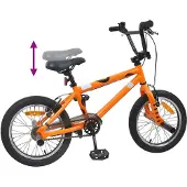 vidaXL BMX Fiets 16 Inch voor 5-8 jaar oud Oranje