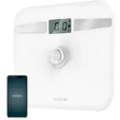 Cecotec 04254, elektronische personenweegschaal, 180 kg, 100 g, wit, 8 kg, kg / lb