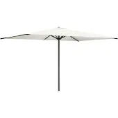 vidaXL Tuinparasol 200 x 300 cm Polyester Rechthoekig Crèmekleurig