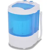 vidaXL Mini-wasmachine met centrifuge en 1 compartiment, 2,6 kg