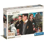 Clementoni - Puzzel - 1000 Stukjes - Harry Potter Compact Box - Vanaf 14 Jaar