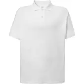 JHK Heren Pique Regular Poloshirt (Wit)