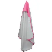 Artg Baby handdoek met capuchon (Wit/Roze)