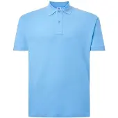 JHK Heren Pique Regular Poloshirt (Sky)