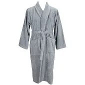 Artg Unisex mantel met sjaalkraag voor volwassenen (Antracietgrijs)