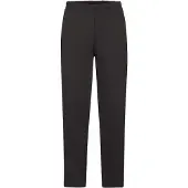 Fruit Of The Loom Heren joggingbroek met open zoom (Zwart)