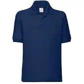 Fruit Of The Loom Kinder/Kinder 65/35 Poloshirt (Marine)