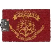 Harry Potter Officiële Welkom op Zweinstein deurmat (Rood)