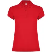 GOR Dames/Dames Ster Poloshirt (Rood)
